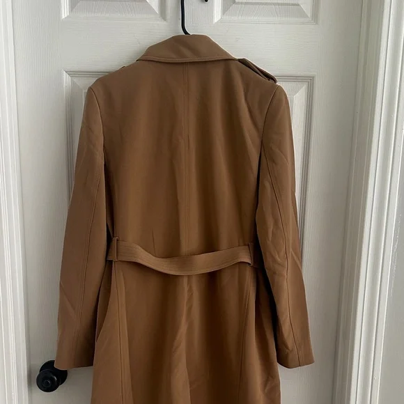 H&M Double-Breasted Brown Trench Coat - Picture 4 of 4